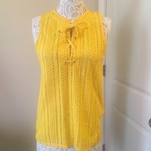 MICHAEL by Michael Kors yellow top.